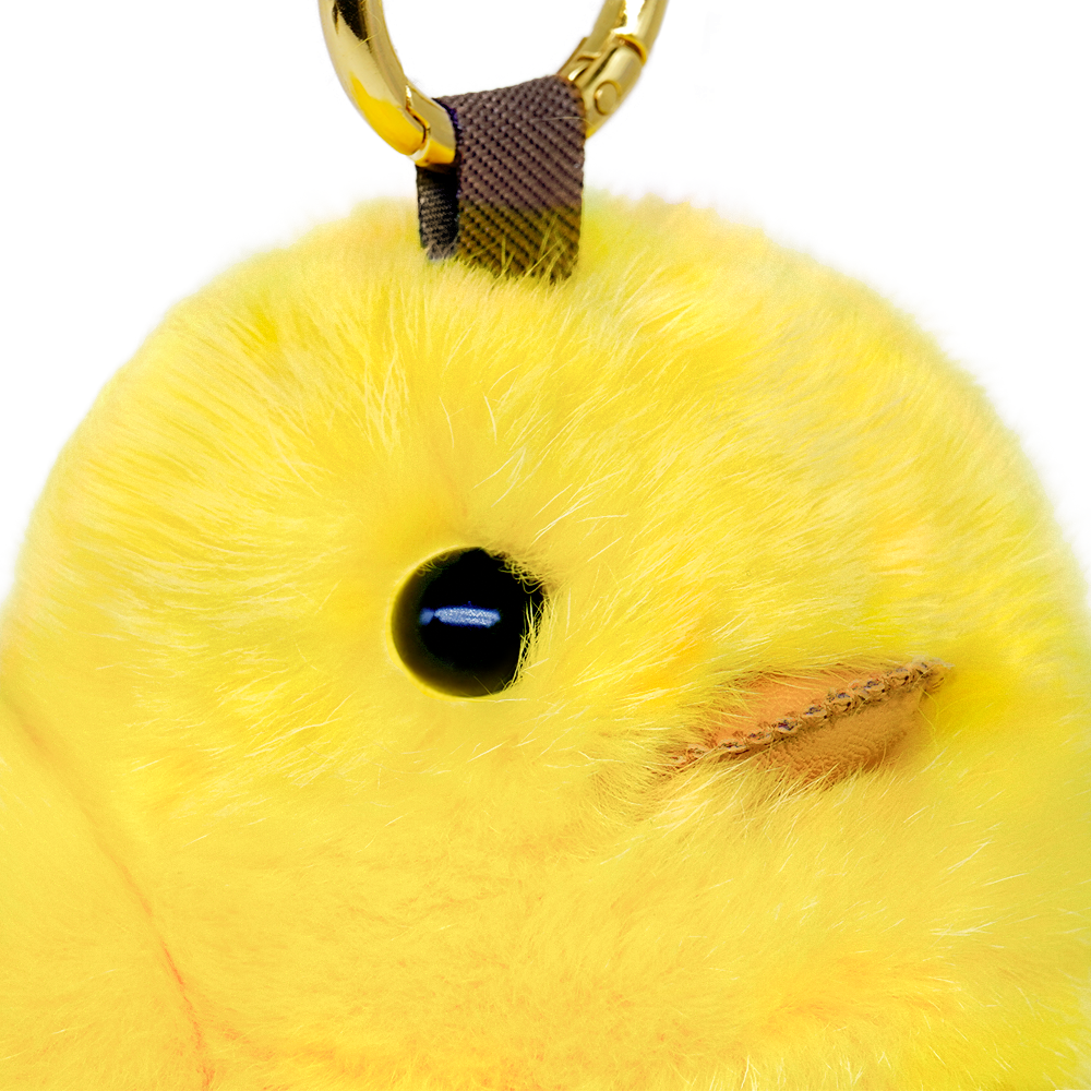 Ducky Plush Keychain with Designed Tin
