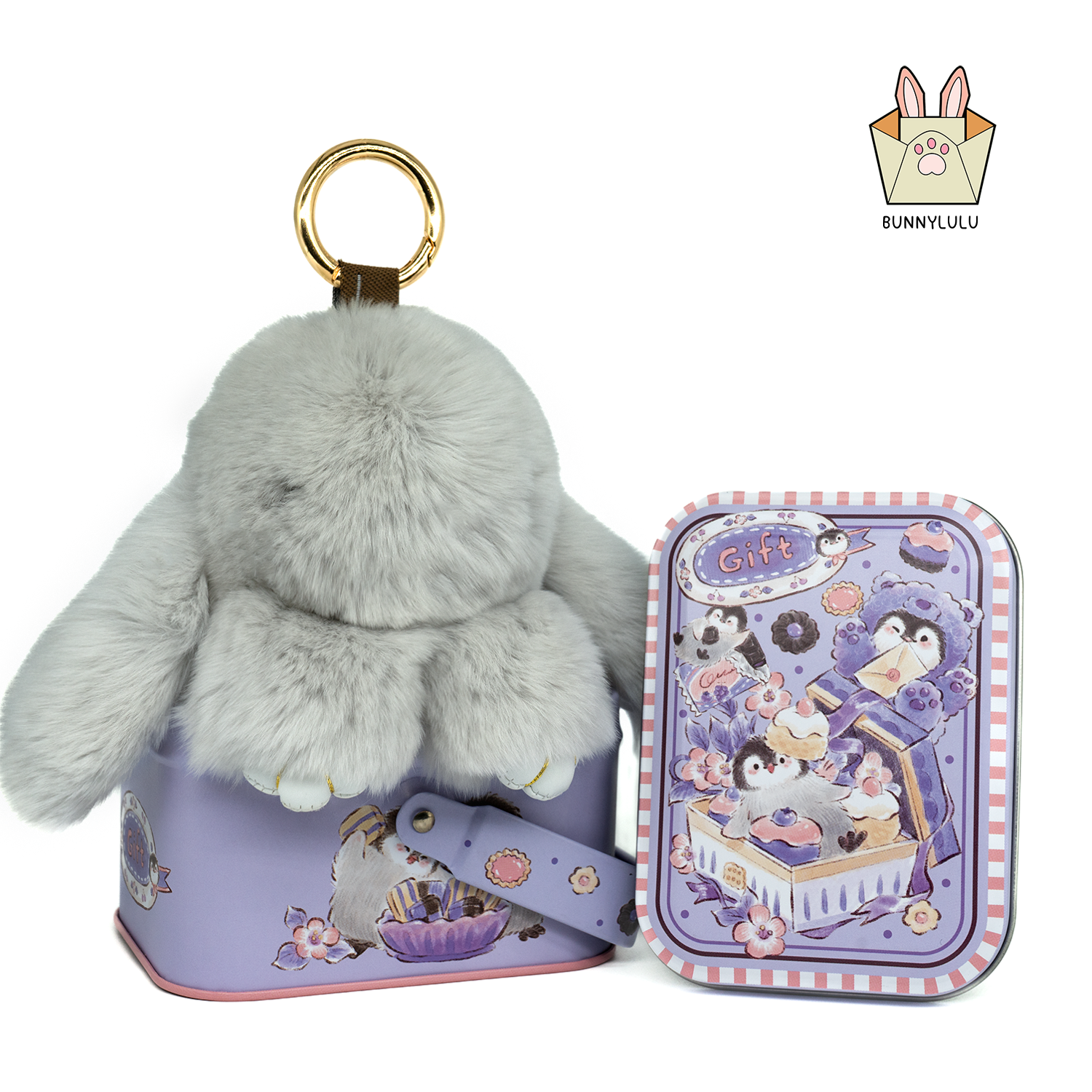 BunnyLulu™ Handmade Plush Bunny Keychain