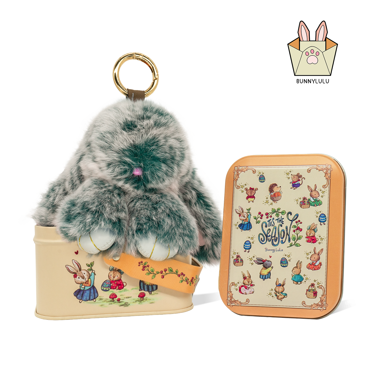 BunnyLulu™ Handmade Plush Bunny Keychain