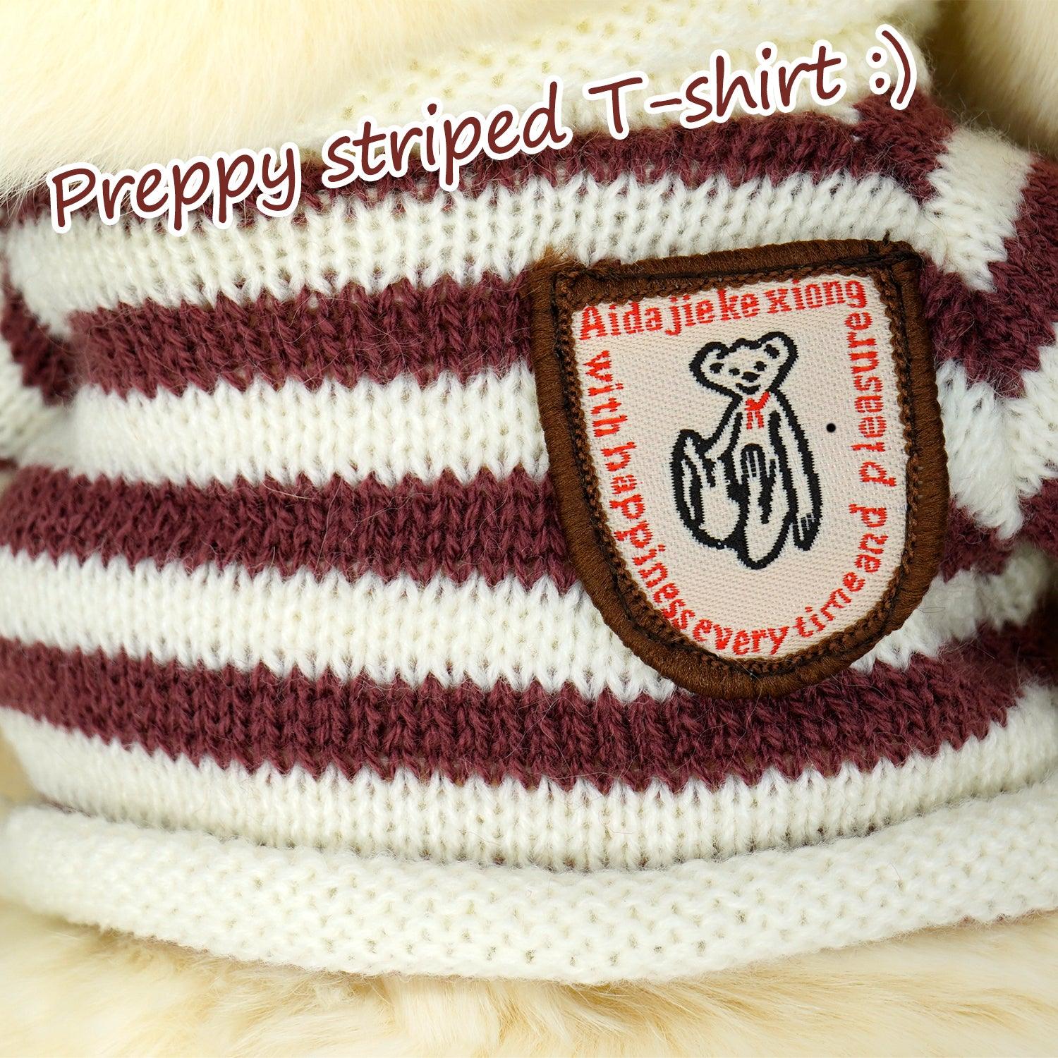 BunnyLulu XL Bunny Plush Toy Gift with Designed Makeup box, 13 inches - BunnyLulu