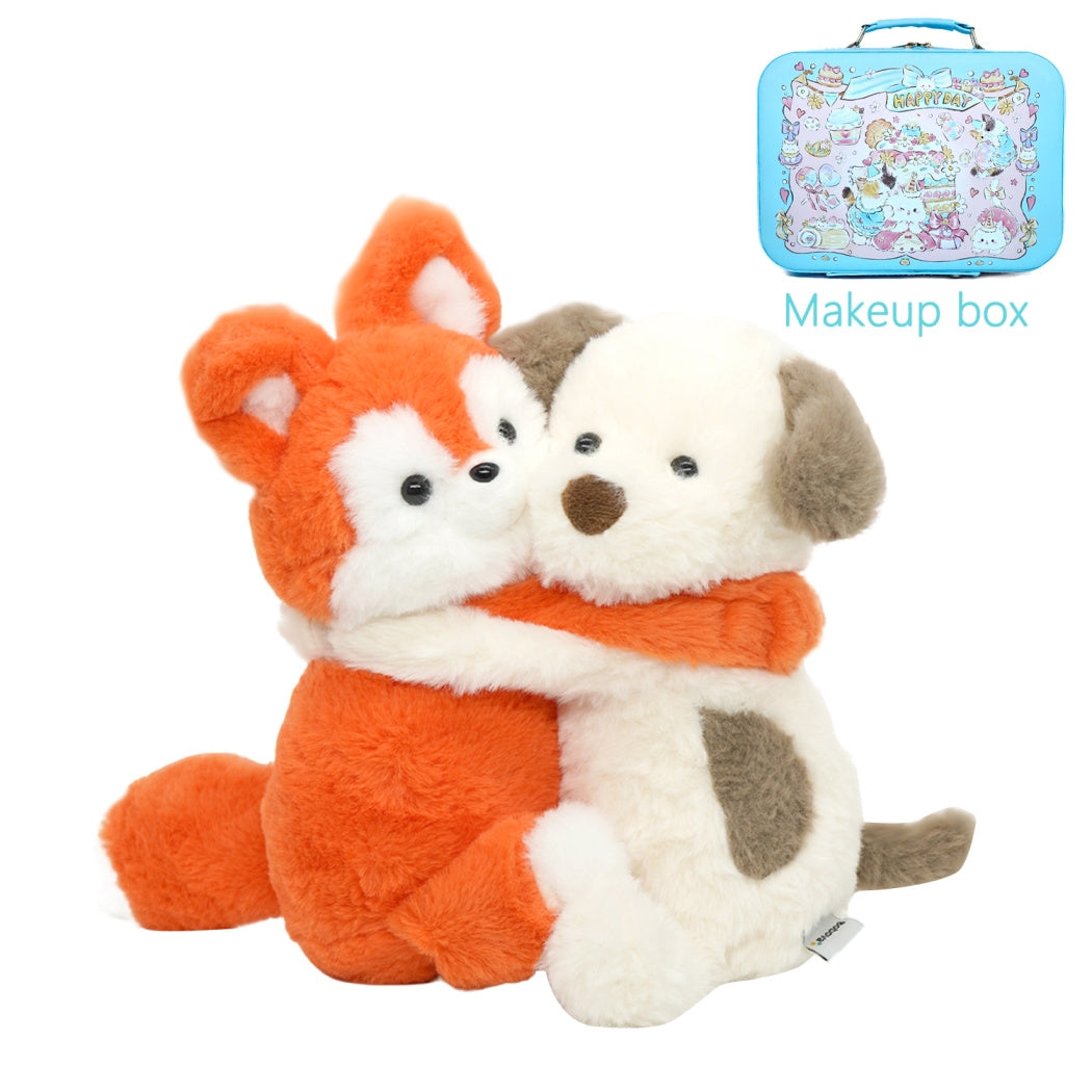BunnyLulu™ Best Friends Hug Plush – 9 Inch Soft Scented Toy with Detachable Arms