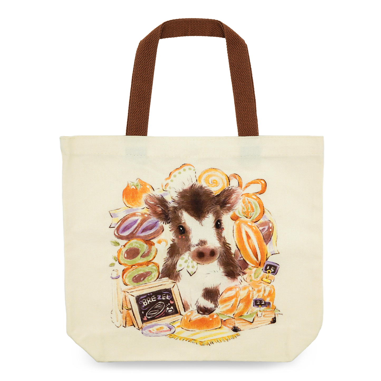 Bunnylulu Large Canvas Tote Bag