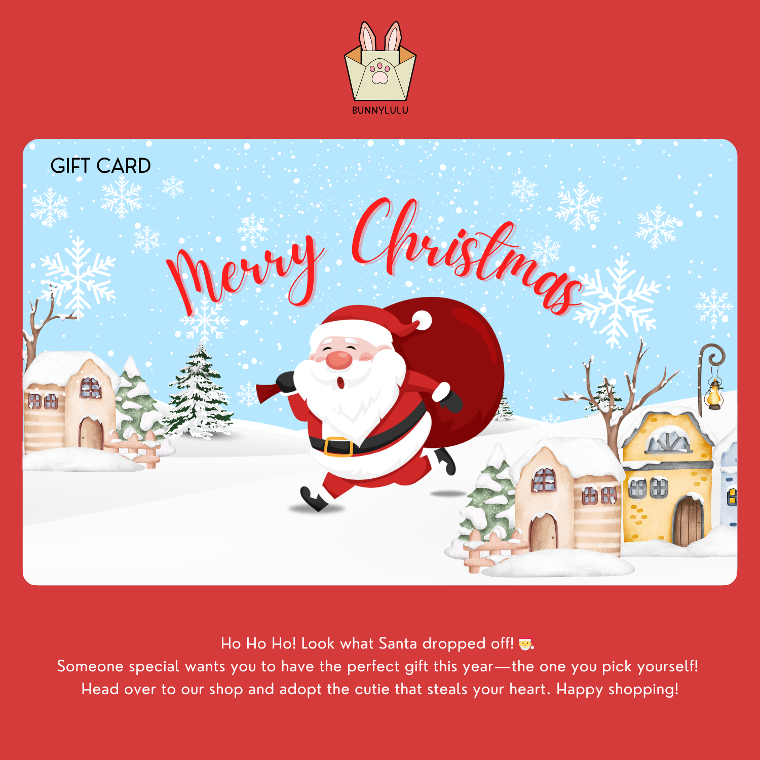 BunnyLulu™ Christmas Digital Gift Card